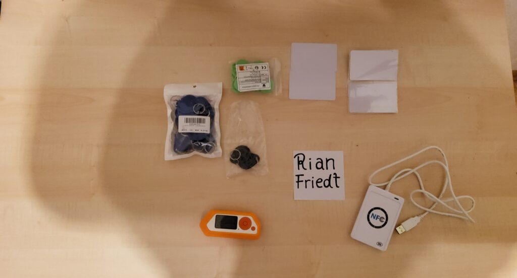NFC hacking gear